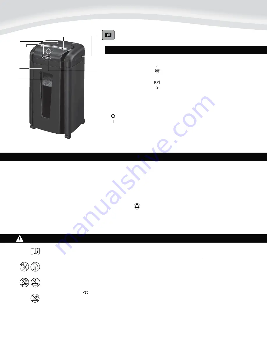 Fellowes 460Ms Manual Download Page 6