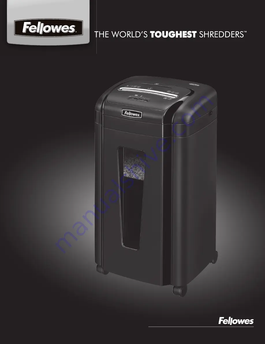 Fellowes 460Ms Скачать руководство пользователя страница 1