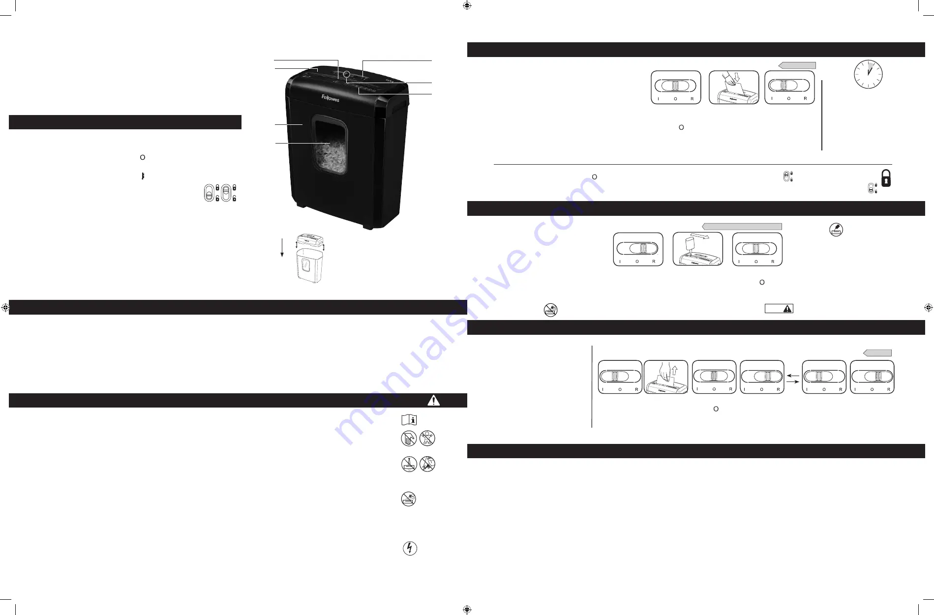 Fellowes 4631101 Manual Download Page 24