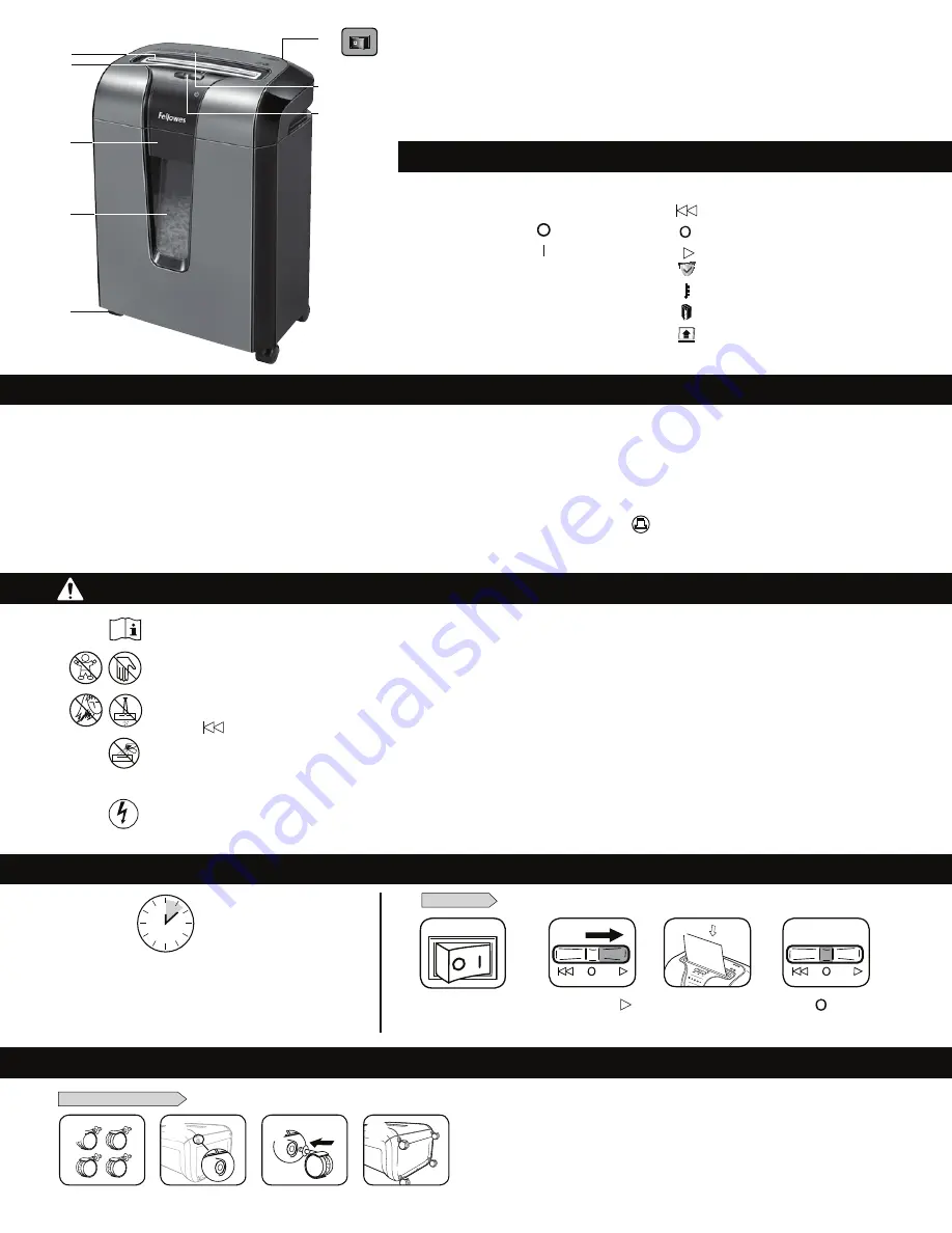 Fellowes 4681201 Manual Download Page 20