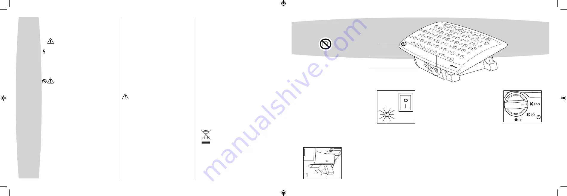 Fellowes 80509 Owner'S Manual Download Page 10