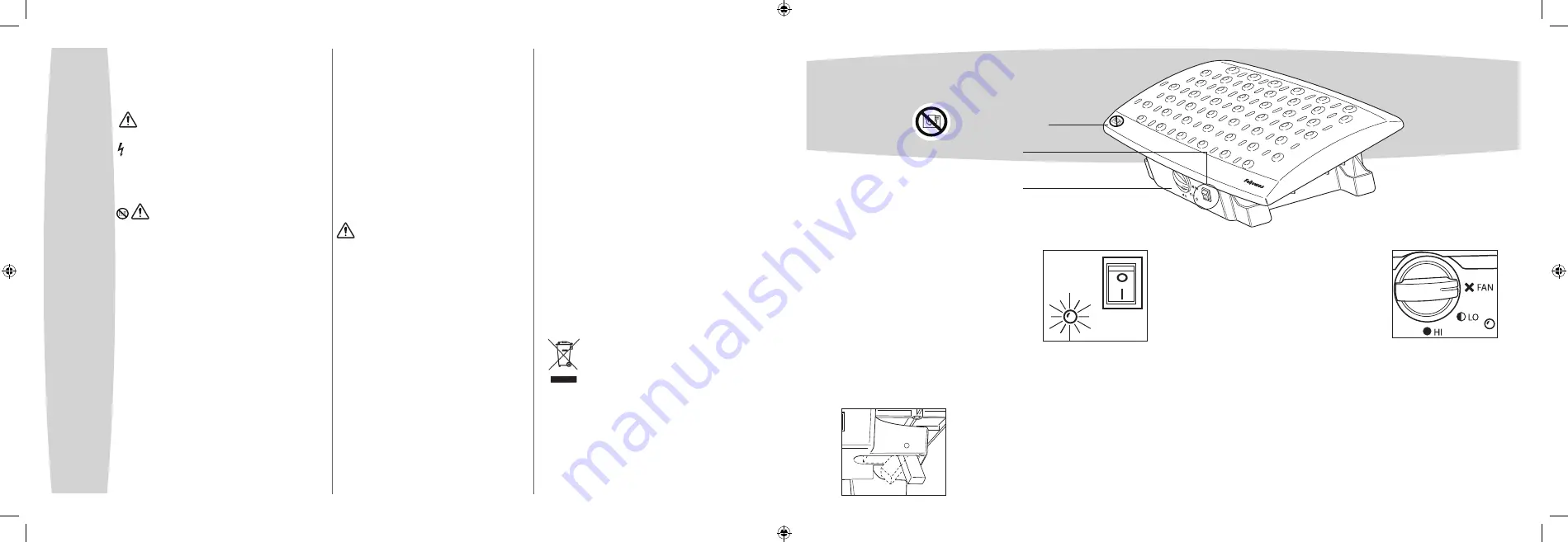 Fellowes 80509 Owner'S Manual Download Page 14