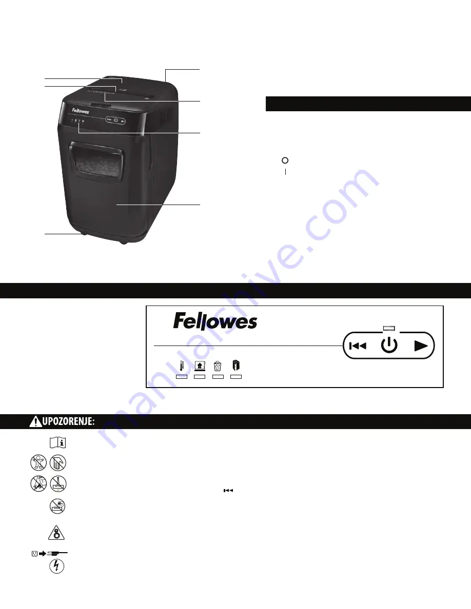 Fellowes AutoMax 100M Manual Download Page 74