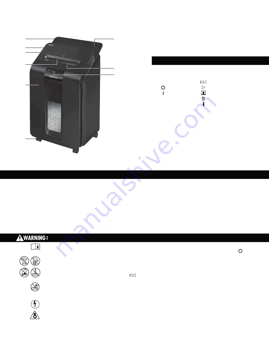 Fellowes AutoMax 100M Quick Start Manual Download Page 2