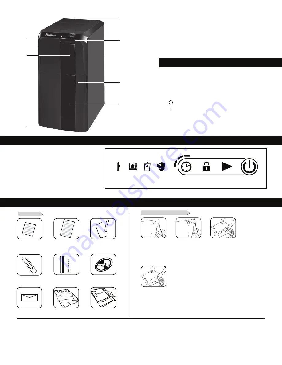 Fellowes AutoMax 300CL Manual Download Page 6