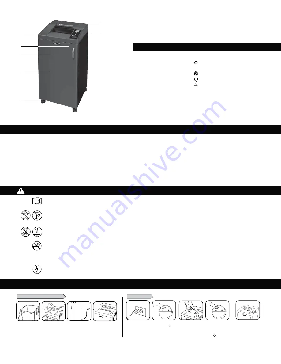 Fellowes Fortishred 3250SMC Скачать руководство пользователя страница 4