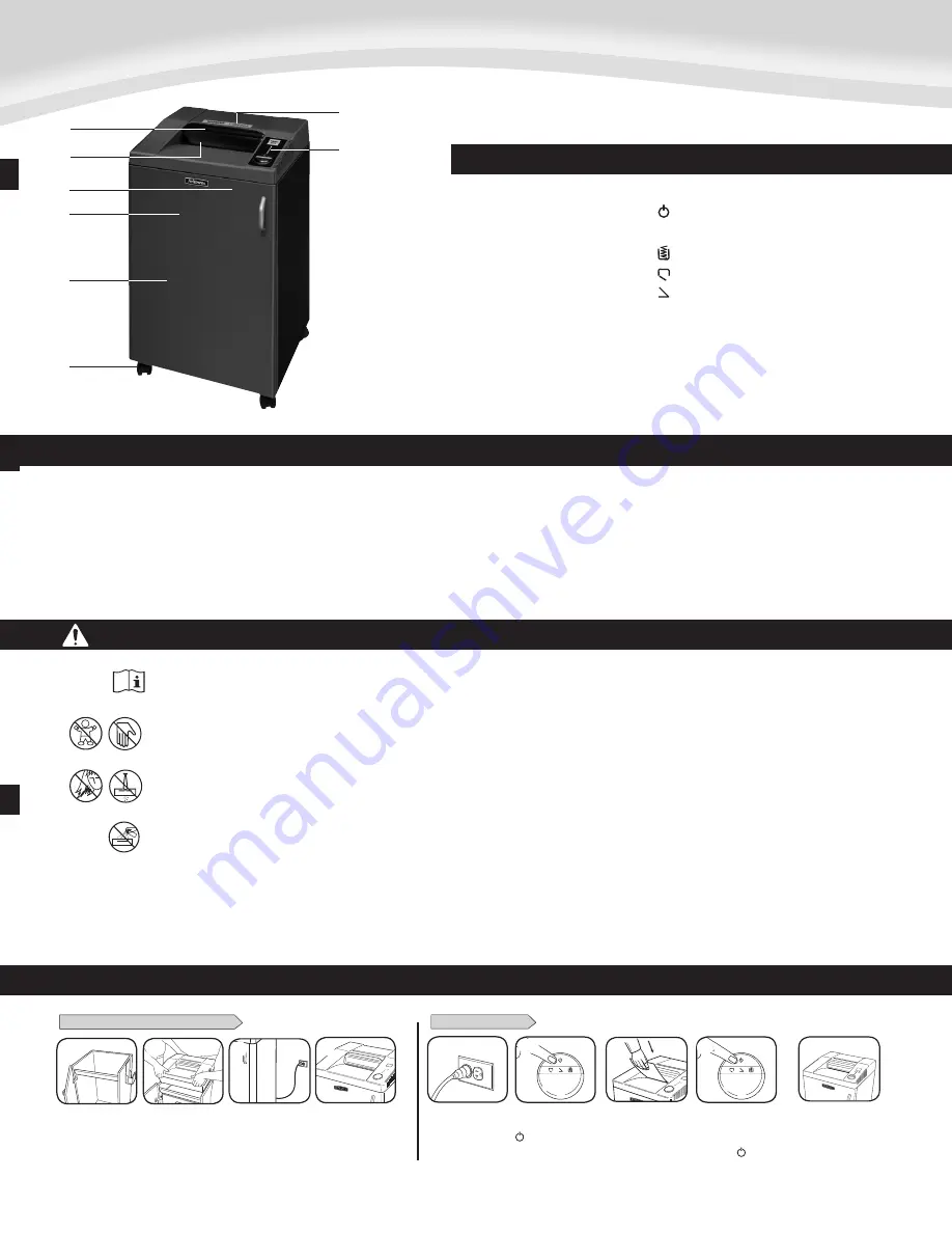 Fellowes FORTISHRED 4250C User Manual Download Page 4