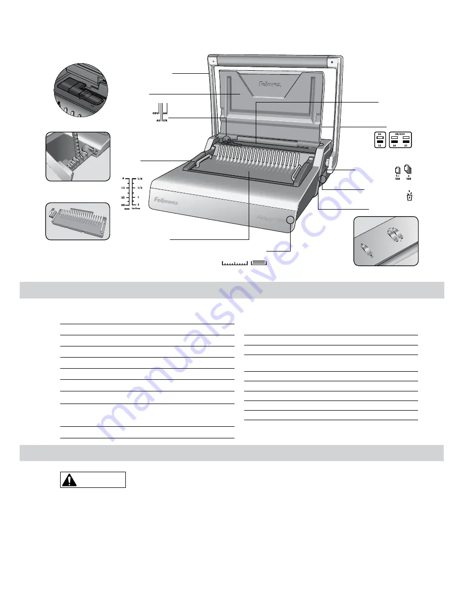 Fellowes Galaxy 500 Manual Download Page 6