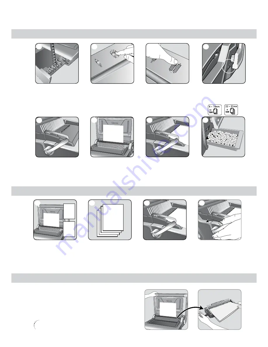 Fellowes Galaxy 500 Manual Download Page 8