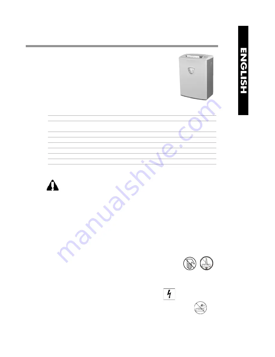 Fellowes OD1500 User Manual Download Page 4