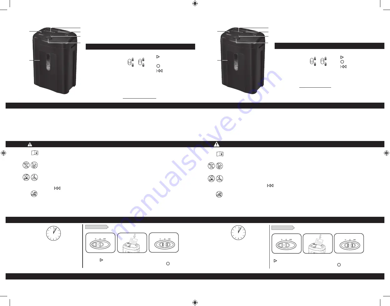 Fellowes Powershred 11C Manual Download Page 3