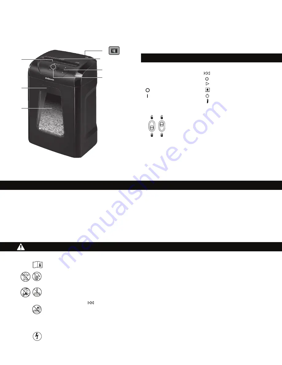 Fellowes Powershred 12C Manual Download Page 16