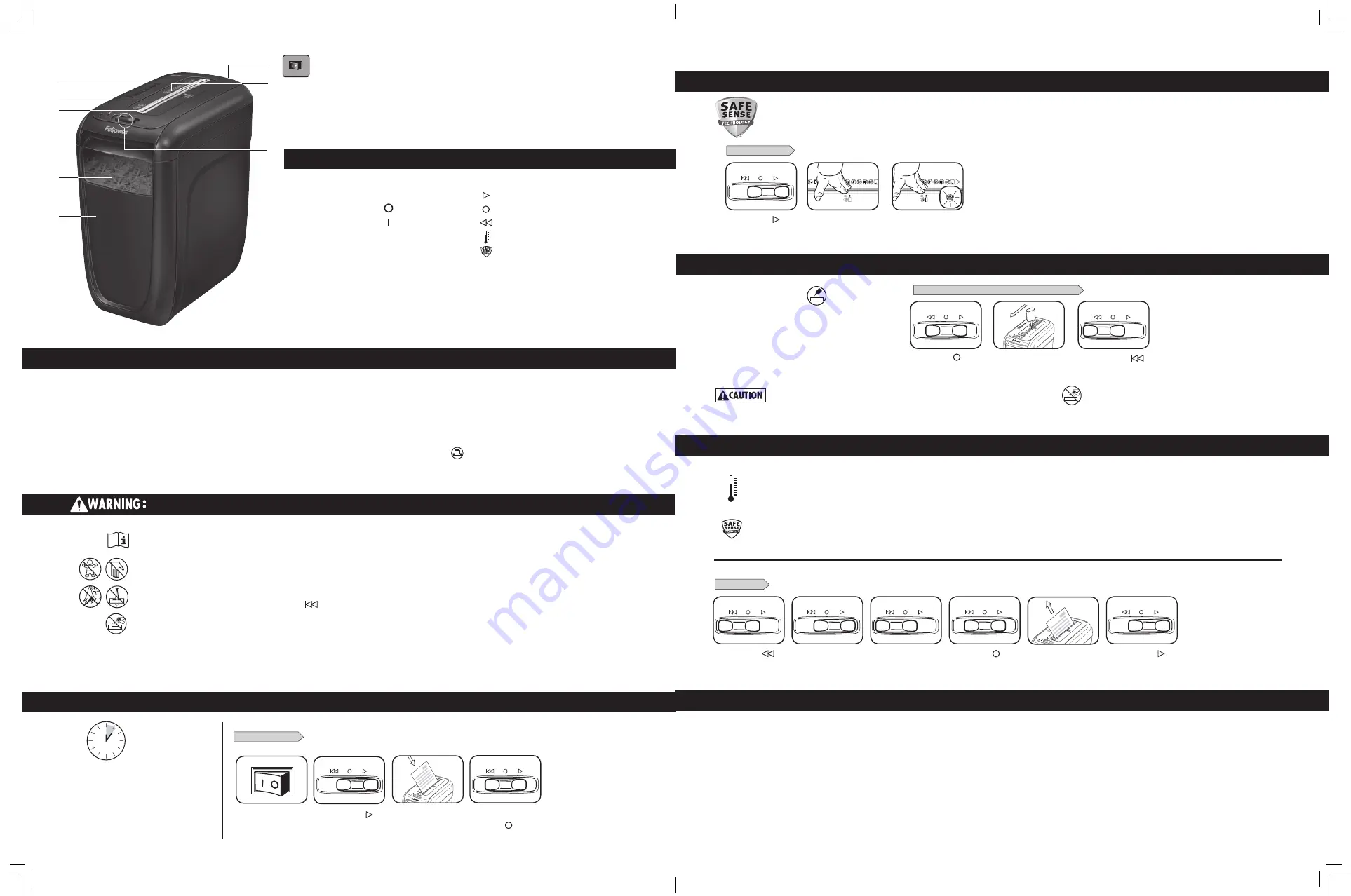 Fellowes POWERSHRED 60Cs Скачать руководство пользователя страница 2