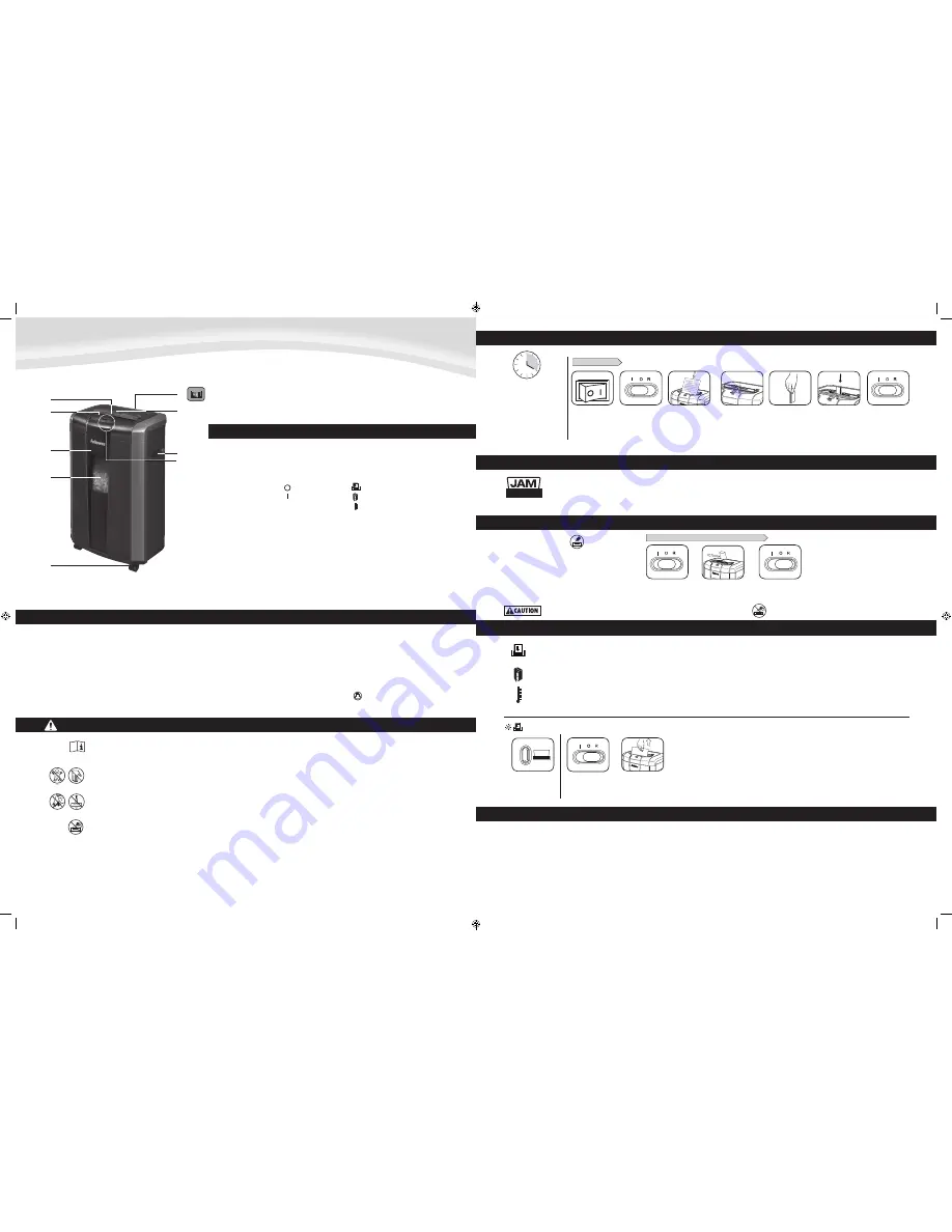 Fellowes POWERSHRED 76Ct Скачать руководство пользователя страница 3