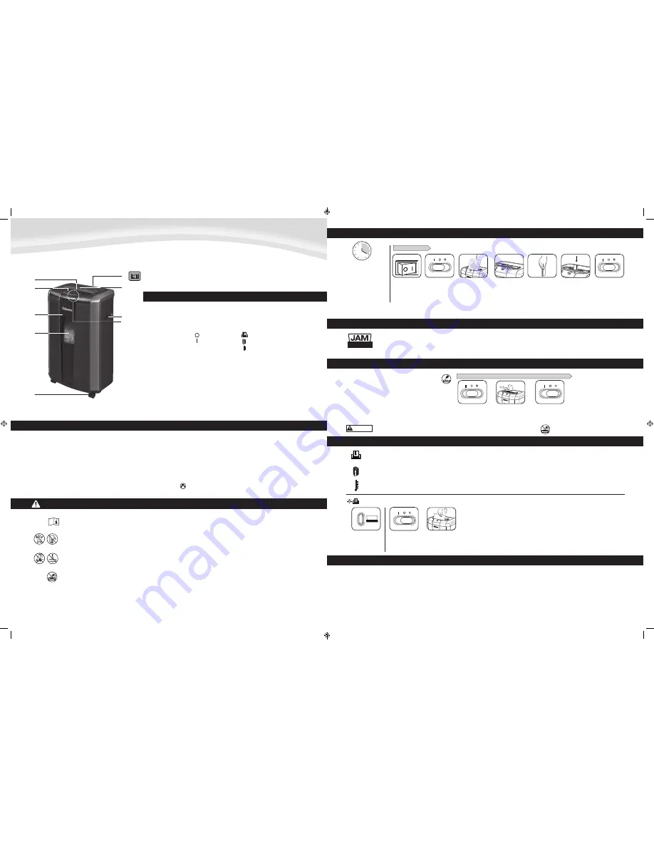 Fellowes POWERSHRED 76Ct Скачать руководство пользователя страница 4