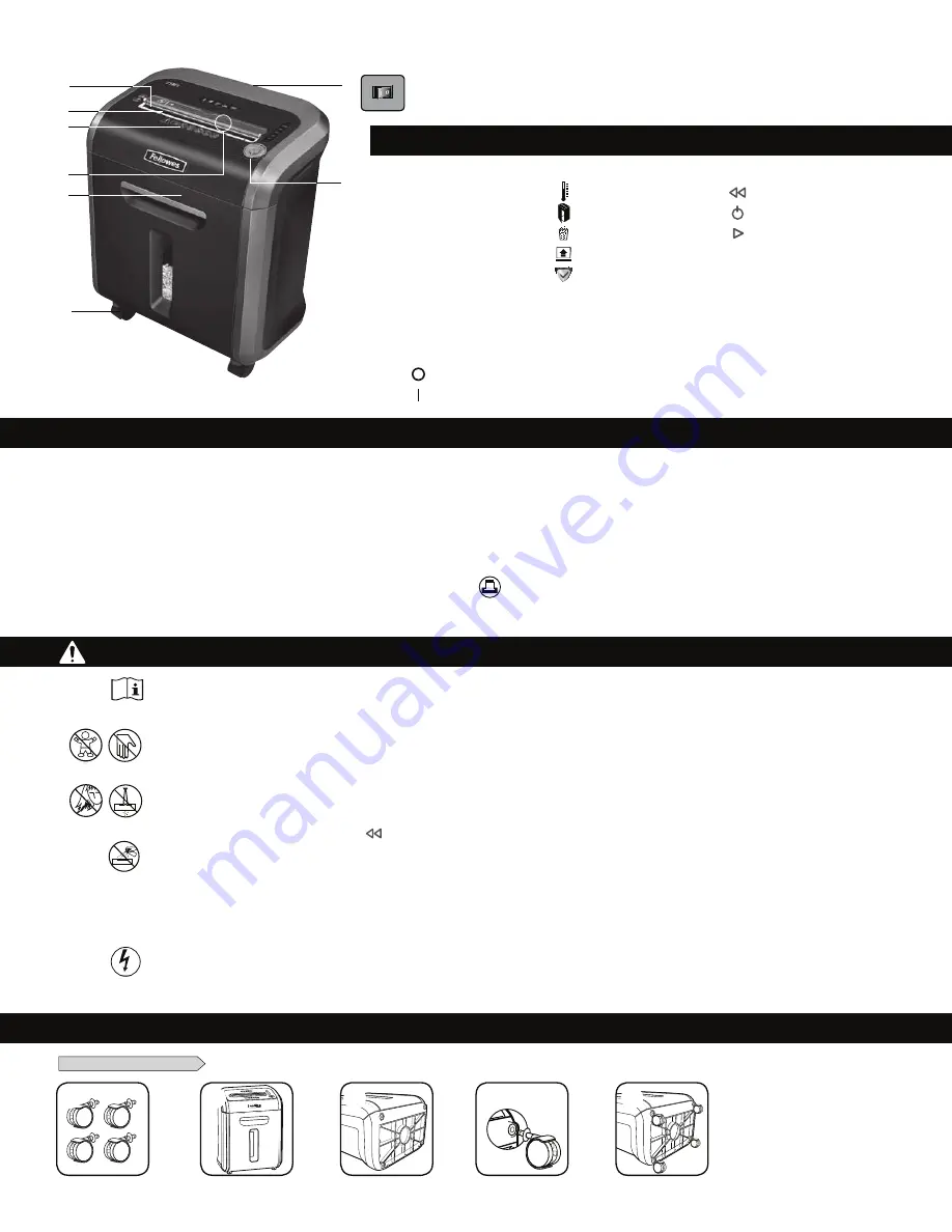 Fellowes POWERSHRED 79Ci Instructions For Use Manual Download Page 10