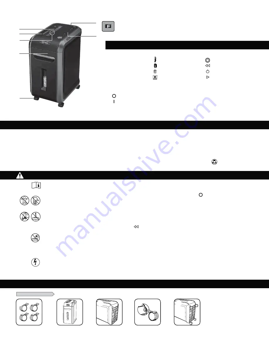 Fellowes Powershred 90SI Скачать руководство пользователя страница 36