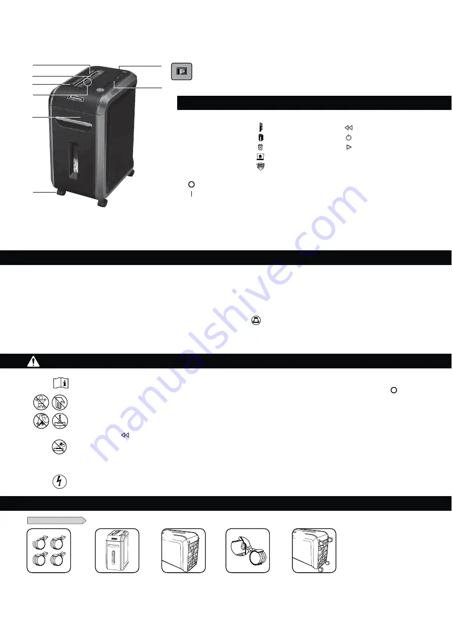 Fellowes POWERSHRED 99Ci Instructions Manual Download Page 34