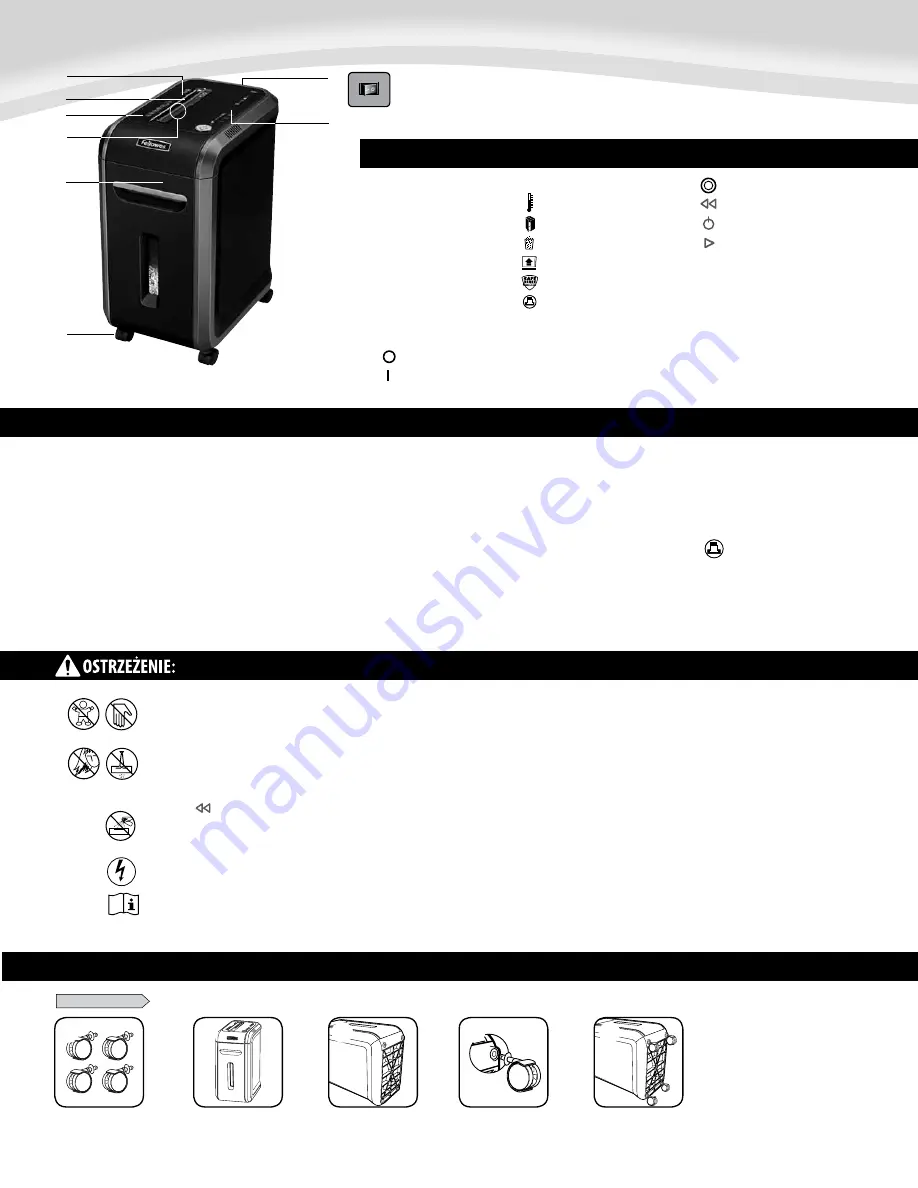 Fellowes POWERSHRED 99Ci Скачать руководство пользователя страница 42