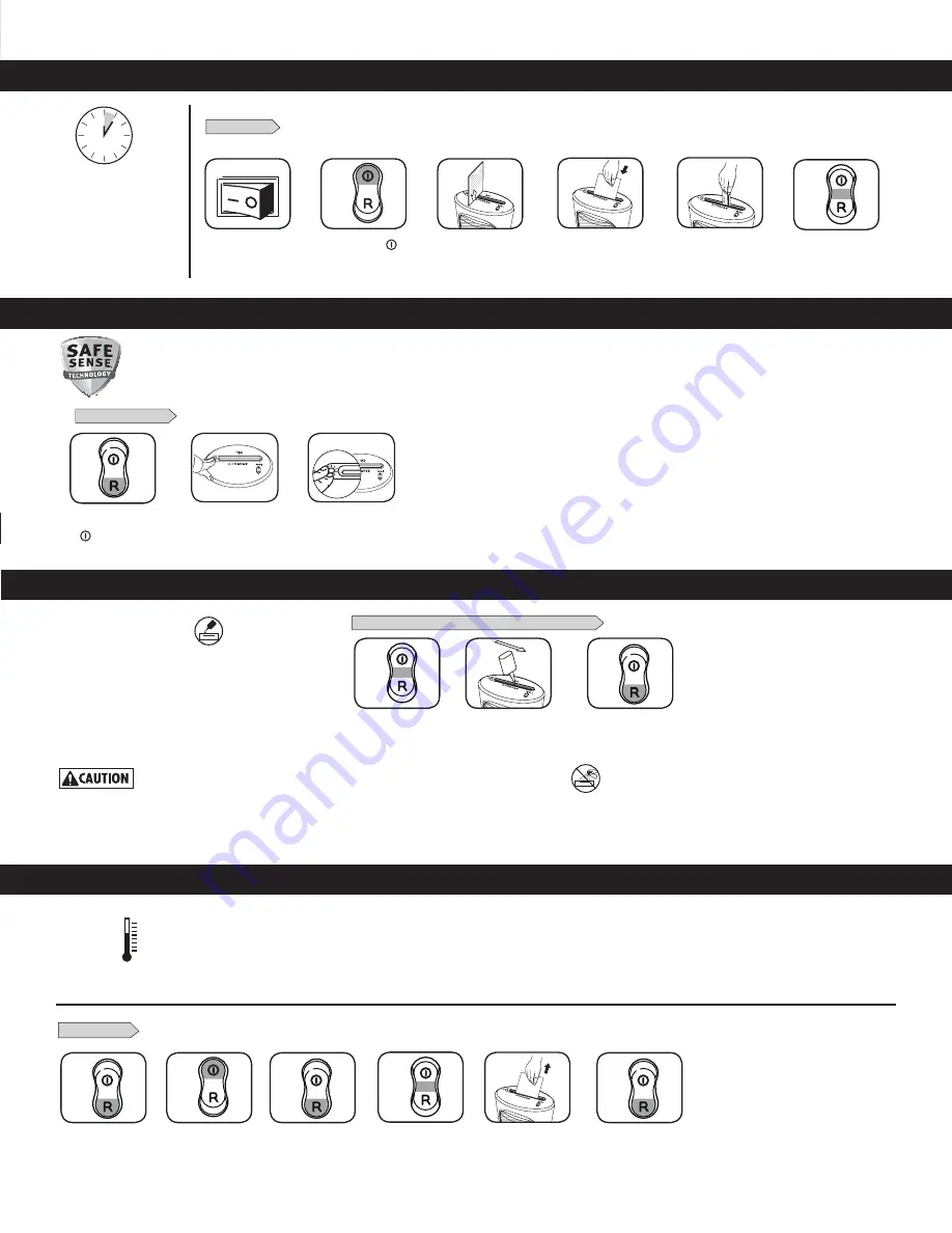 Fellowes POWERSHRED DS-1 Instructions Manual Download Page 5