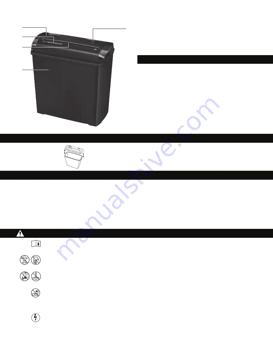 Fellowes POWERSHRED P-25S Manual Download Page 16