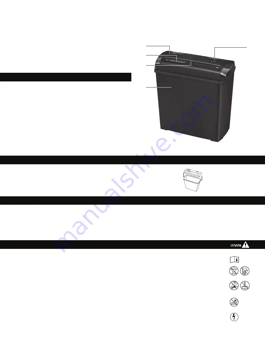 Fellowes POWERSHRED P-25S Manual Download Page 40