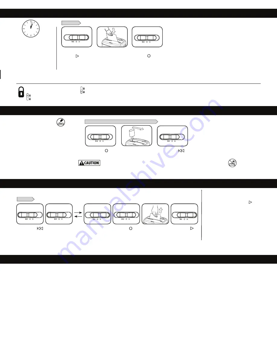 Fellowes Powershred XC-8 Instructions Manual Download Page 3