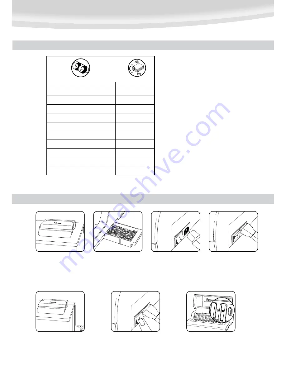 Fellowes Pulsar E 300 Instructions Manual Download Page 23