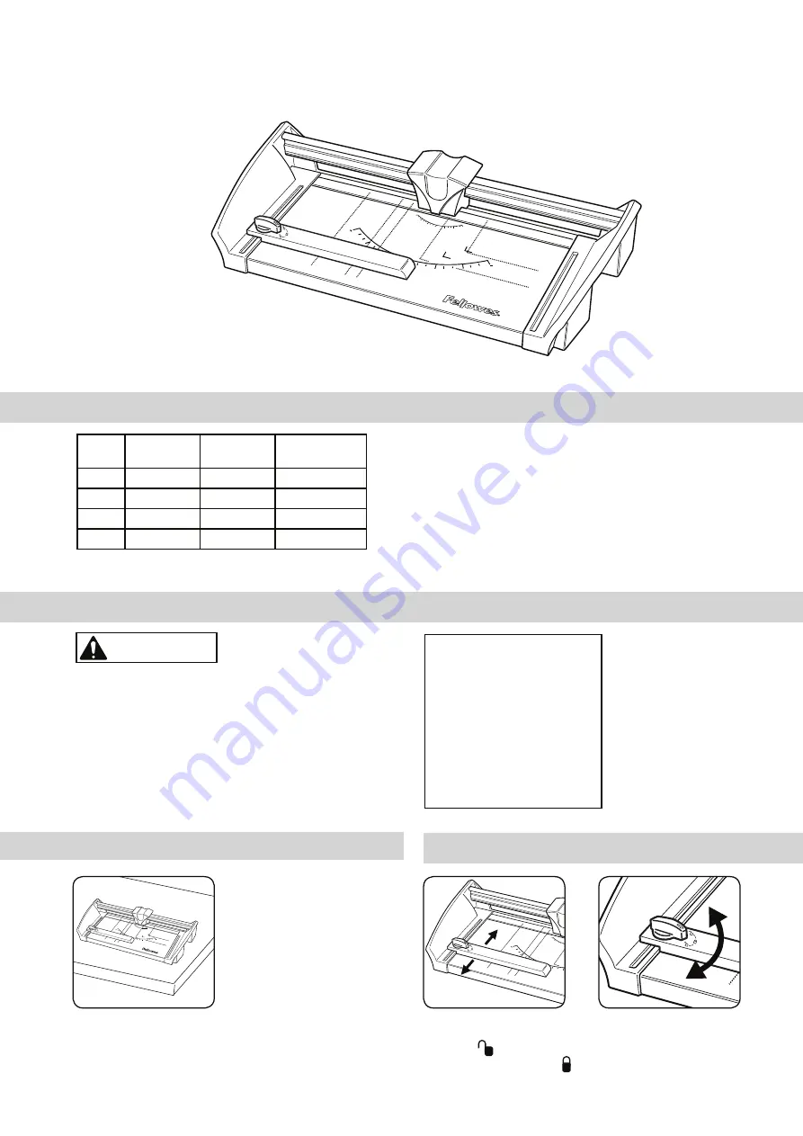 Fellowes SafeCut Atom Скачать руководство пользователя страница 2