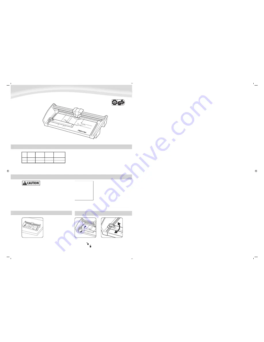 Fellowes SafeCut Atom Скачать руководство пользователя страница 2