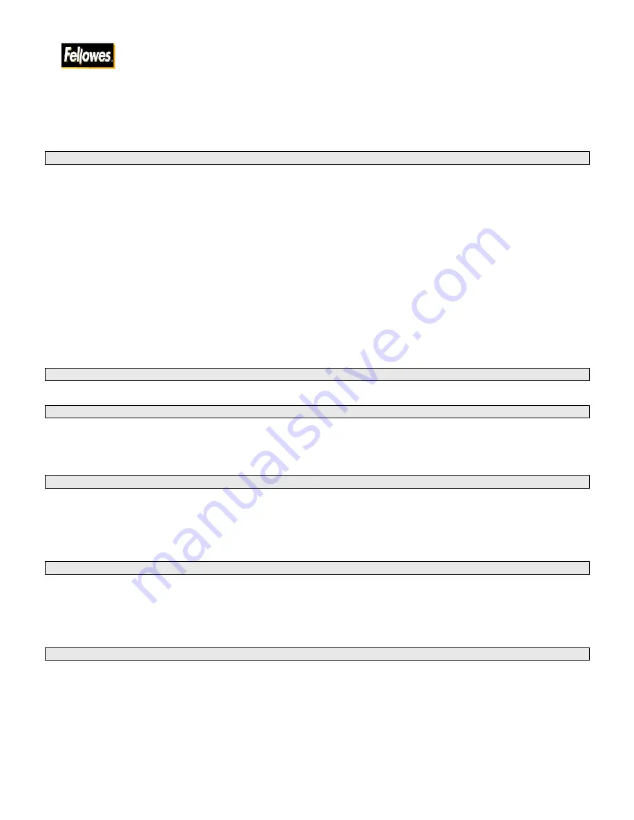 Fellowes Satellite TV System Datasheet Download Page 1