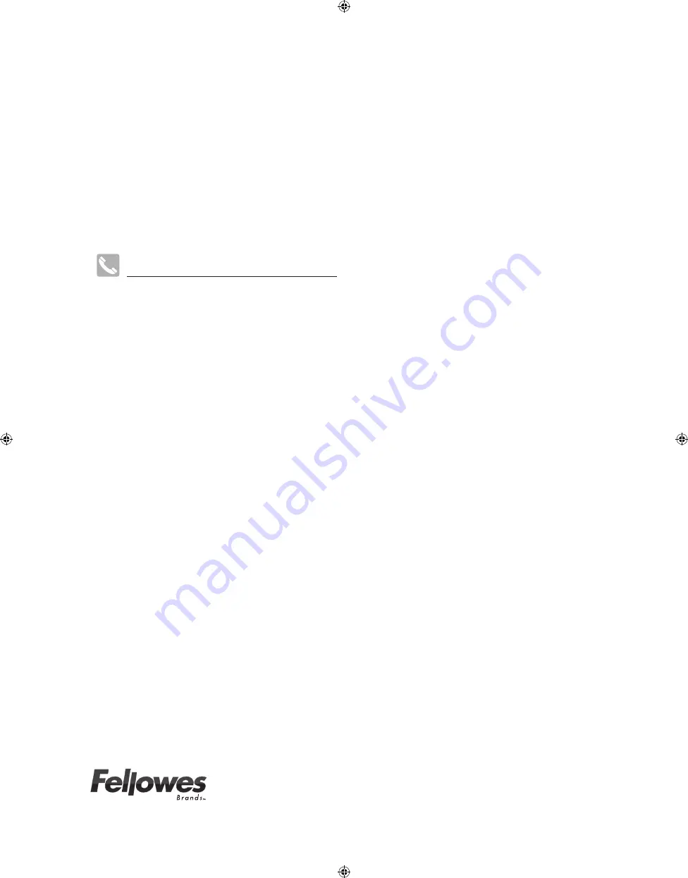 Fellowes Tallo Manual Download Page 6