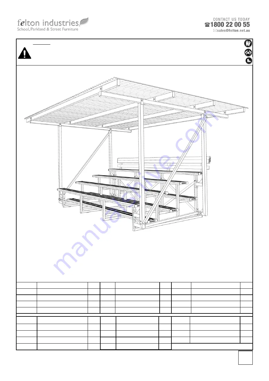 felton industries SELG4T4R Assembling Instructions Download Page 1