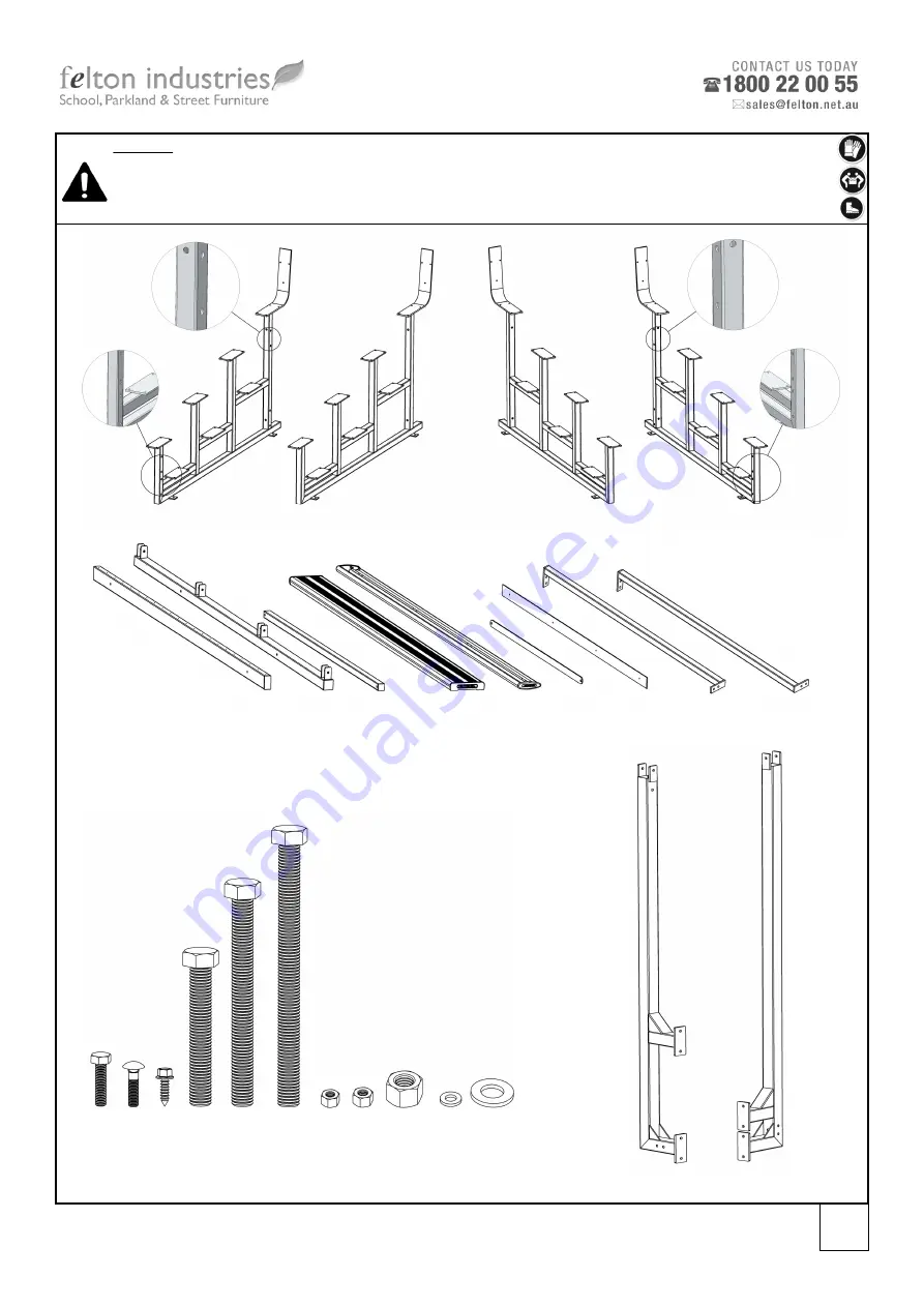 felton industries SELG4T4R Assembling Instructions Download Page 2