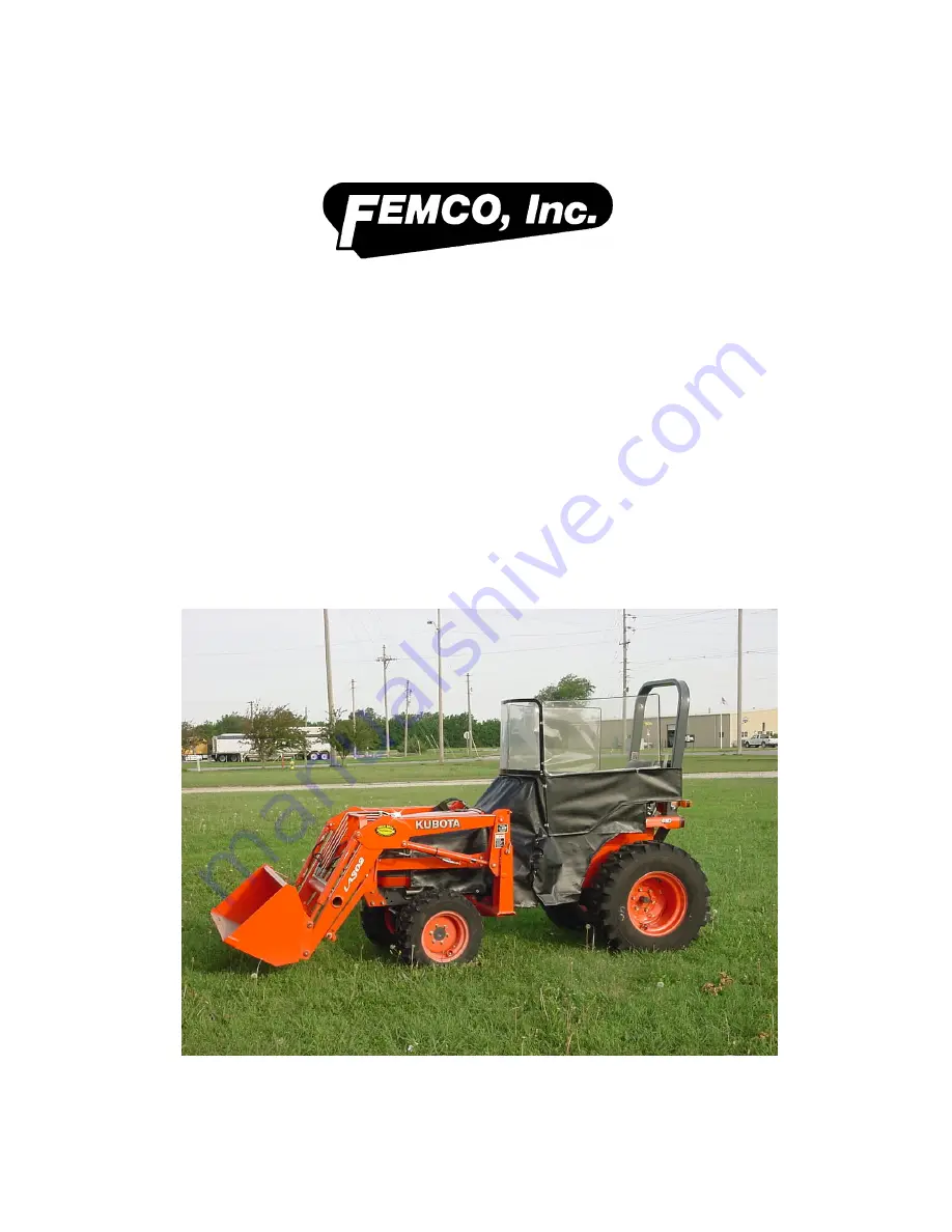 Femco B7410 Owner'S Manual Download Page 1