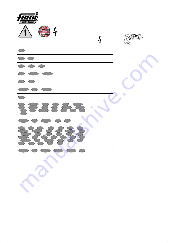 Femi 8446120 User Manual Download Page 102