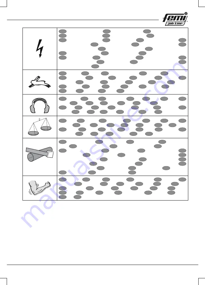 Femi job FLEXICUT 1140E Translation Of The Original Instructions Download Page 9