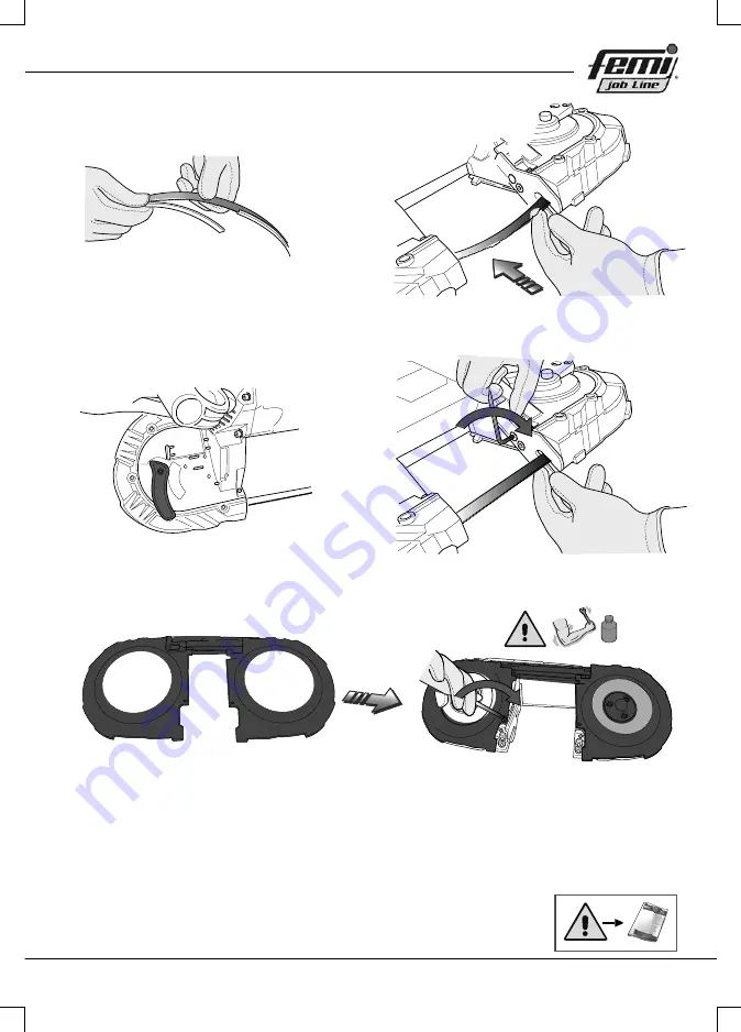 Femi job FLEXICUT 1140E Translation Of The Original Instructions Download Page 75