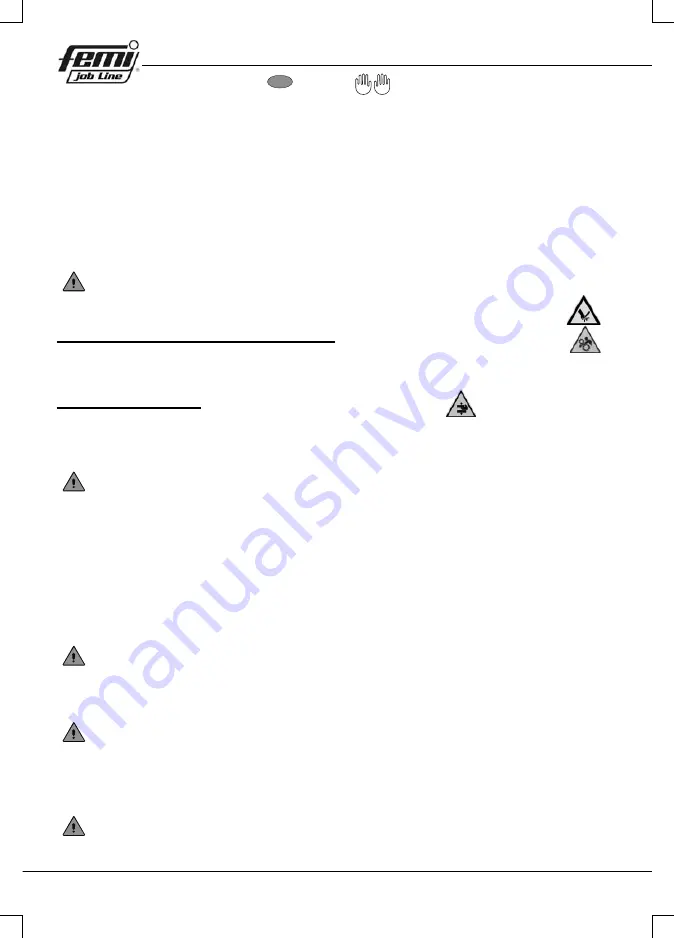 Femi TR 1030DB User Manual Download Page 42