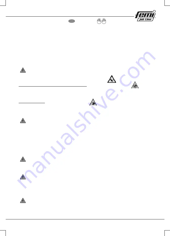 Femi TR 1030DB User Manual Download Page 45