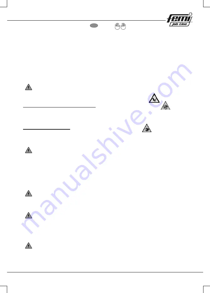 Femi TR 1030DB User Manual Download Page 59