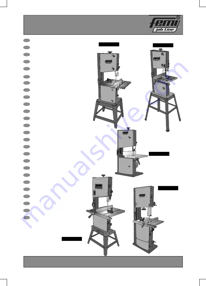 Femi VB 28-191 Manual Download Page 1