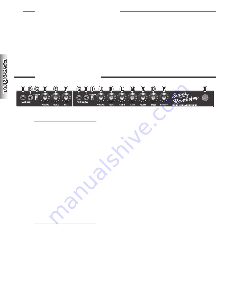 Fender 021-7600-000 Operating Instructions Manual Download Page 8