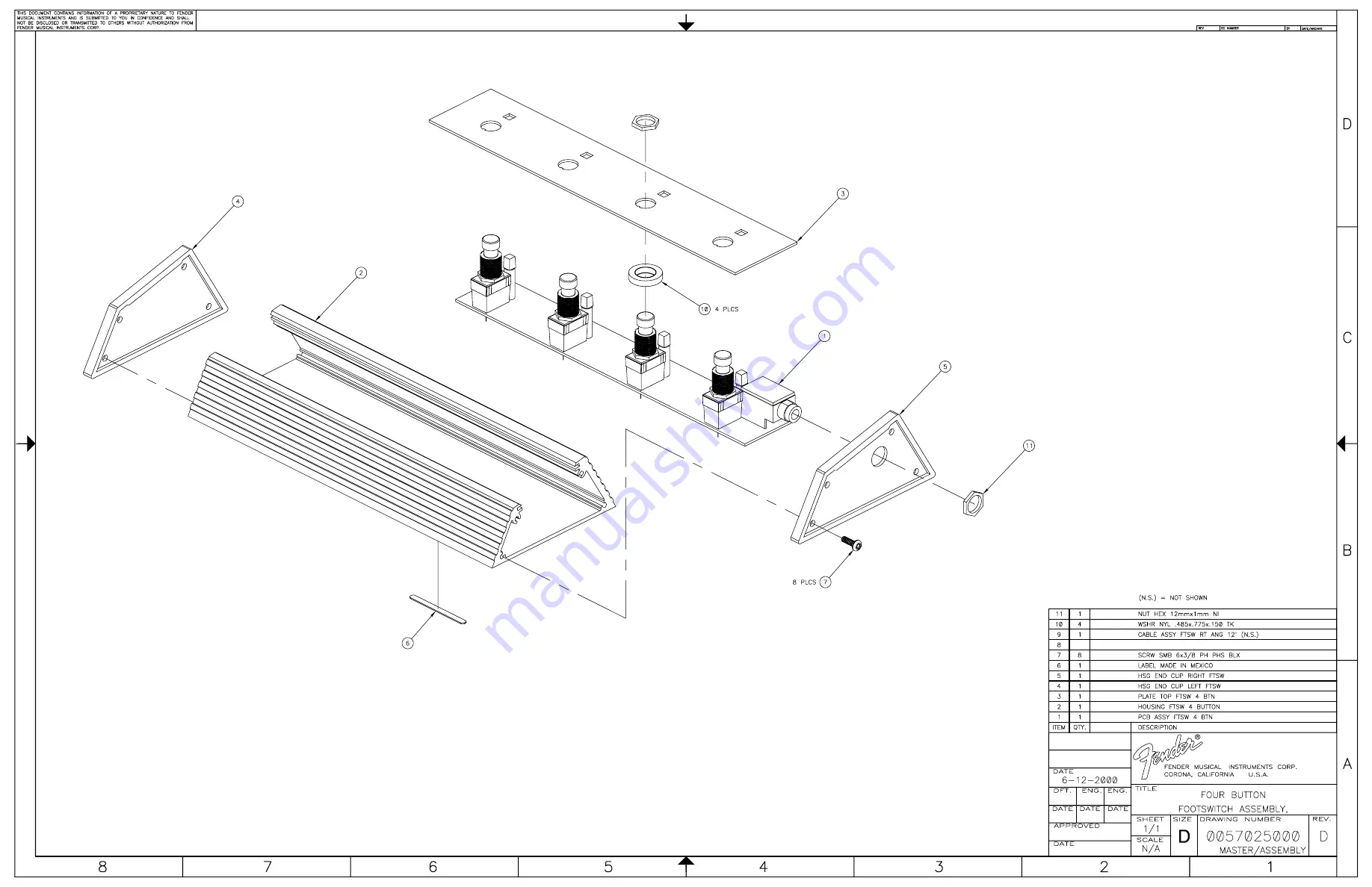 Fender 2147000000 Service Manual Download Page 16