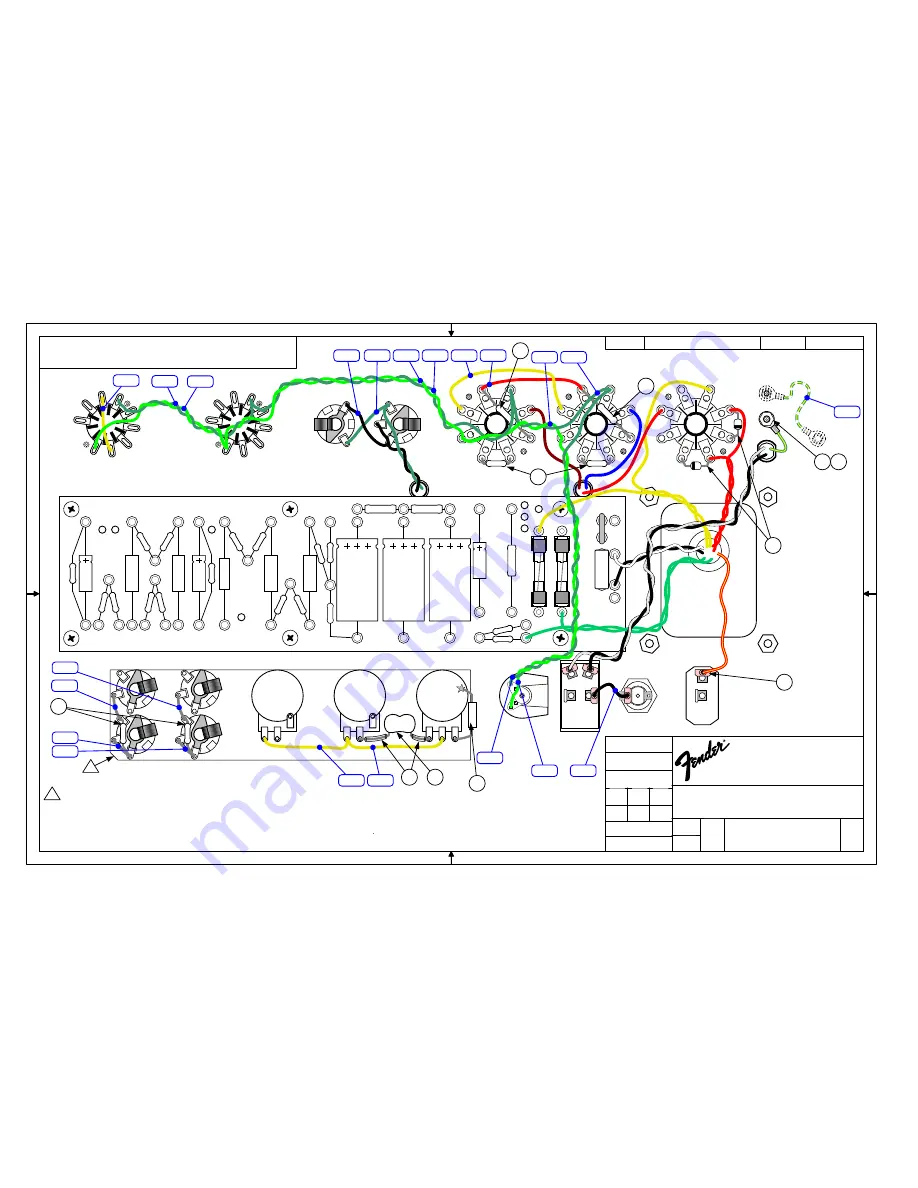 Fender '57 Deluxe Wiring Diagram Download Page 3