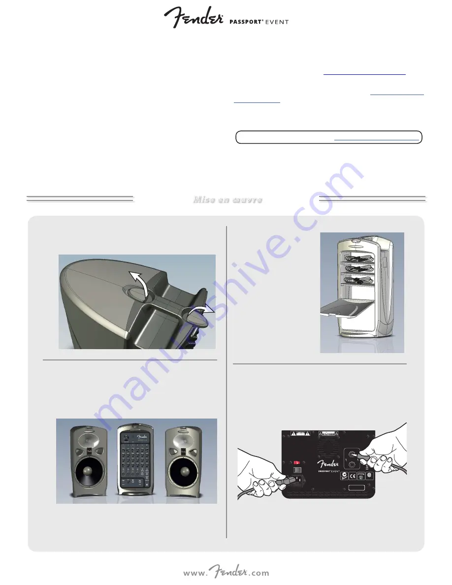 Fender 6946000000 Owner'S Manual Download Page 16