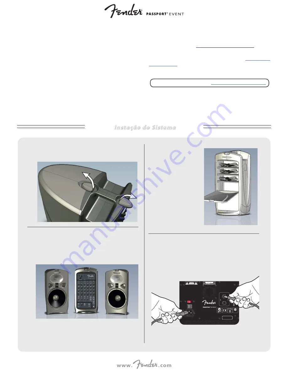 Fender 6946000000 Owner'S Manual Download Page 20