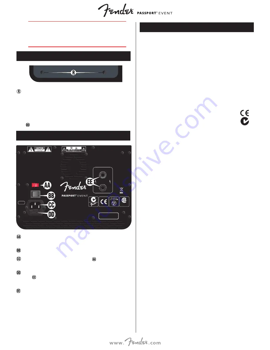 Fender 6946000000 Скачать руководство пользователя страница 55