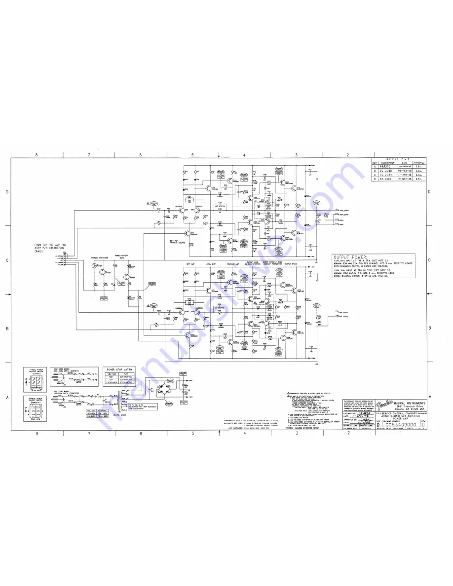 Fender Acoustasonic SFX Service Manual Download Page 10