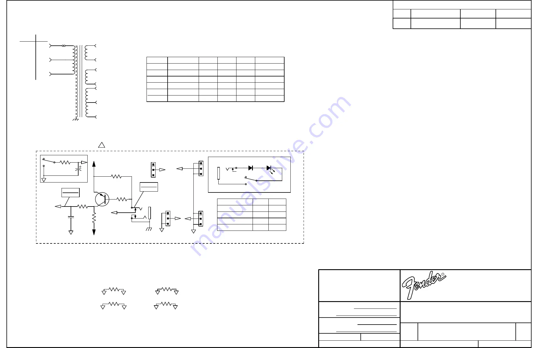 Fender BASSBREAKER 007 Combo Service Manual Download Page 15